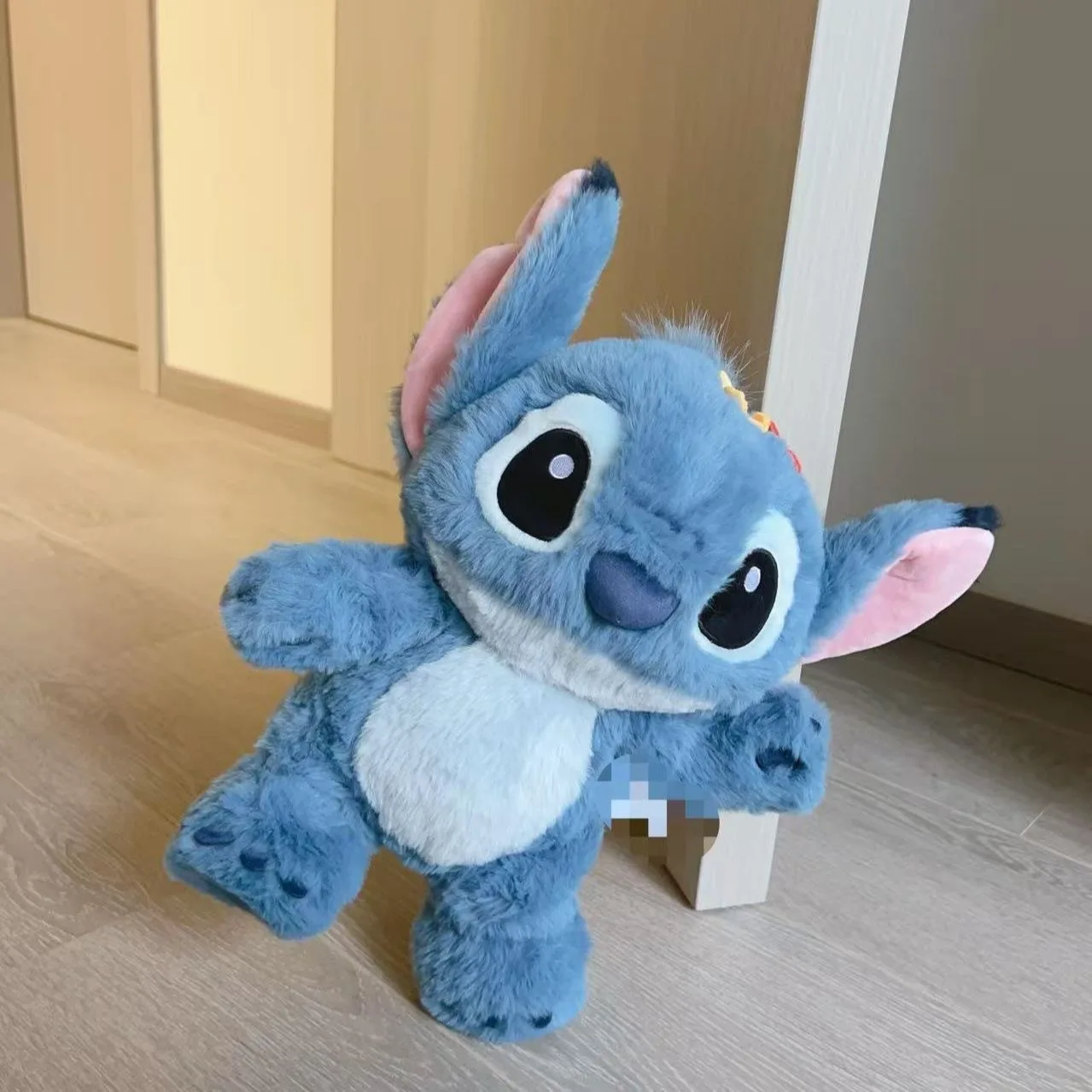Disney Lilo & Stitch Stitch Plush Toy Cute Soft Stuffed Animal Anime Cartoon Doll Cuddly Plushie Gift for Kids Girls Home Decor