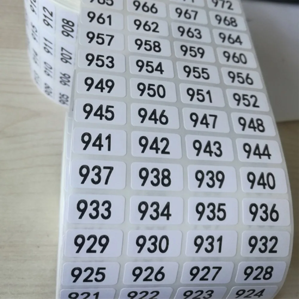 Diamond Painting Stickers200/500/1000/2000 Pcs Blank White Sticker Labels Small Paper Adhesive Label Stickers