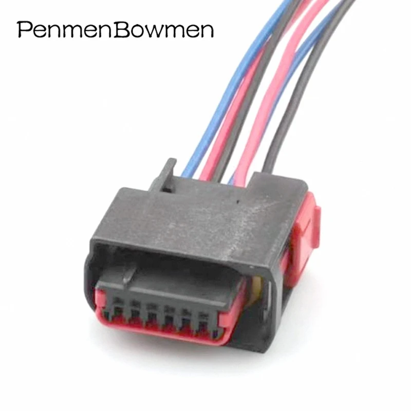 1 Set 6 Pin Car Speed Regulator Electrical Cable Connectors Automatic Transmission Female Wire Harness Plug 638514-1