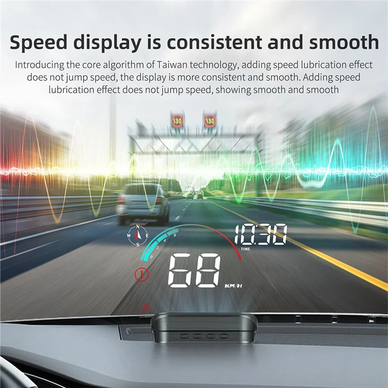 

M22 Car GPS HUD Head-Up Display USB Speedometer Compass Universal Car Spare Parts Accessories Parts