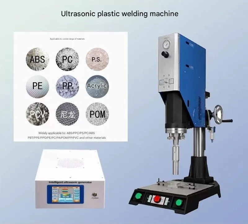 box sealing ultrasonic welding machine PSA transparent grading cartridge