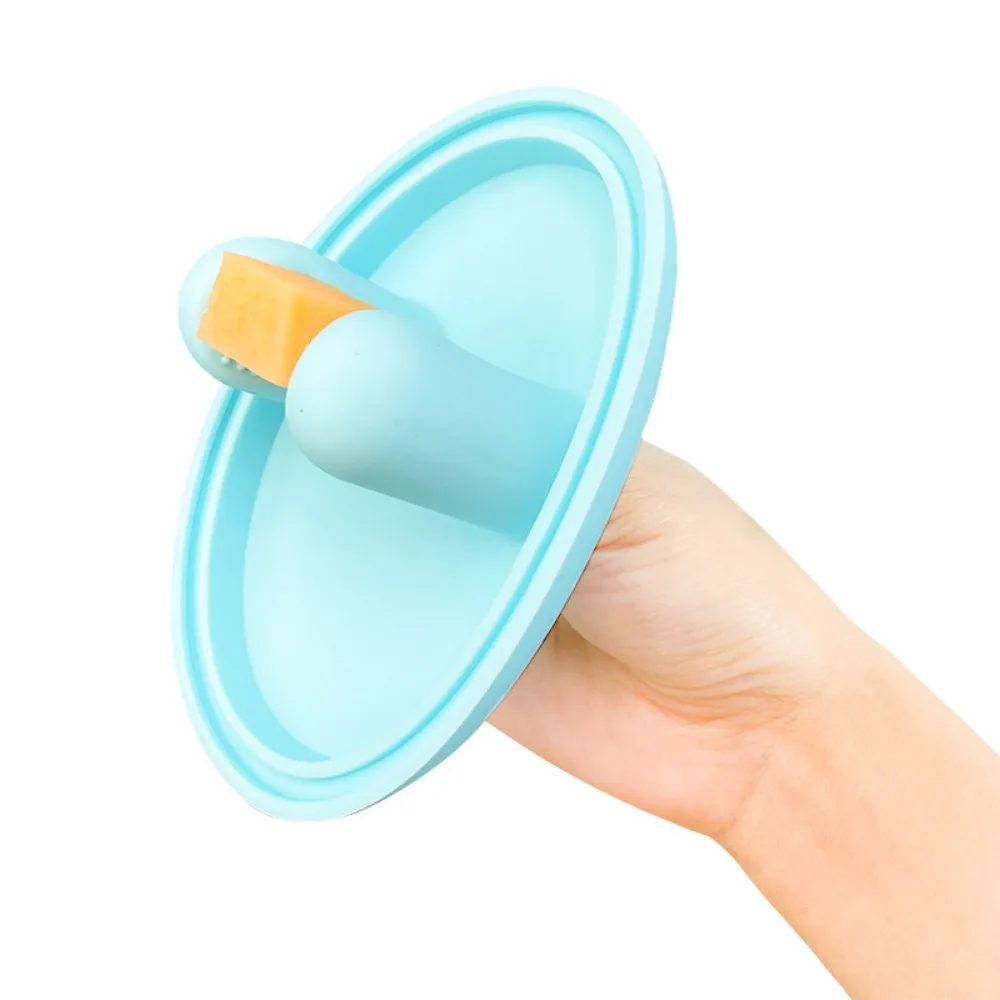 

Portable Silicone Children's Foldable Snack Box Dust-proof Anti-dirty Hand Fruit Box Non-slip Candy Box Outdoor