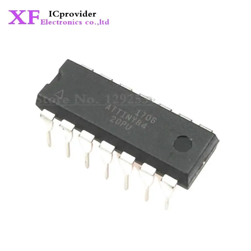 

10pcs/lot ATTINY84-20PU ATTINY84 MCU 8BIT 8KB FLASH 14-DIP New original