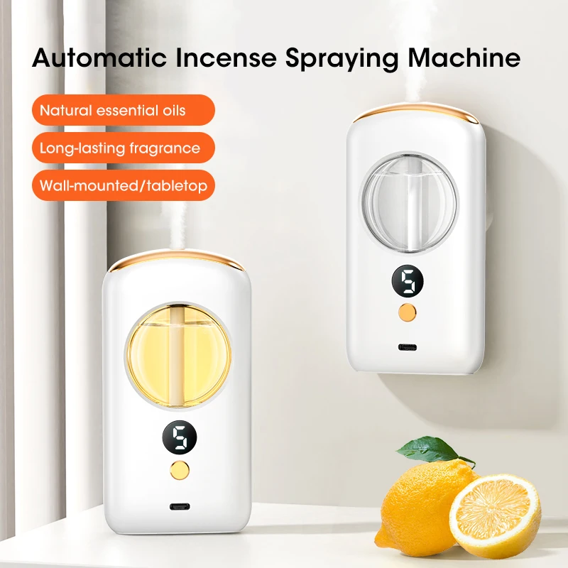 Mini Aromatherapy Machine Desktop Air Purifying Diffuser Air Freshening Deodorizing Perfume Diffuser Air Purifier Hilton Lavende image 3