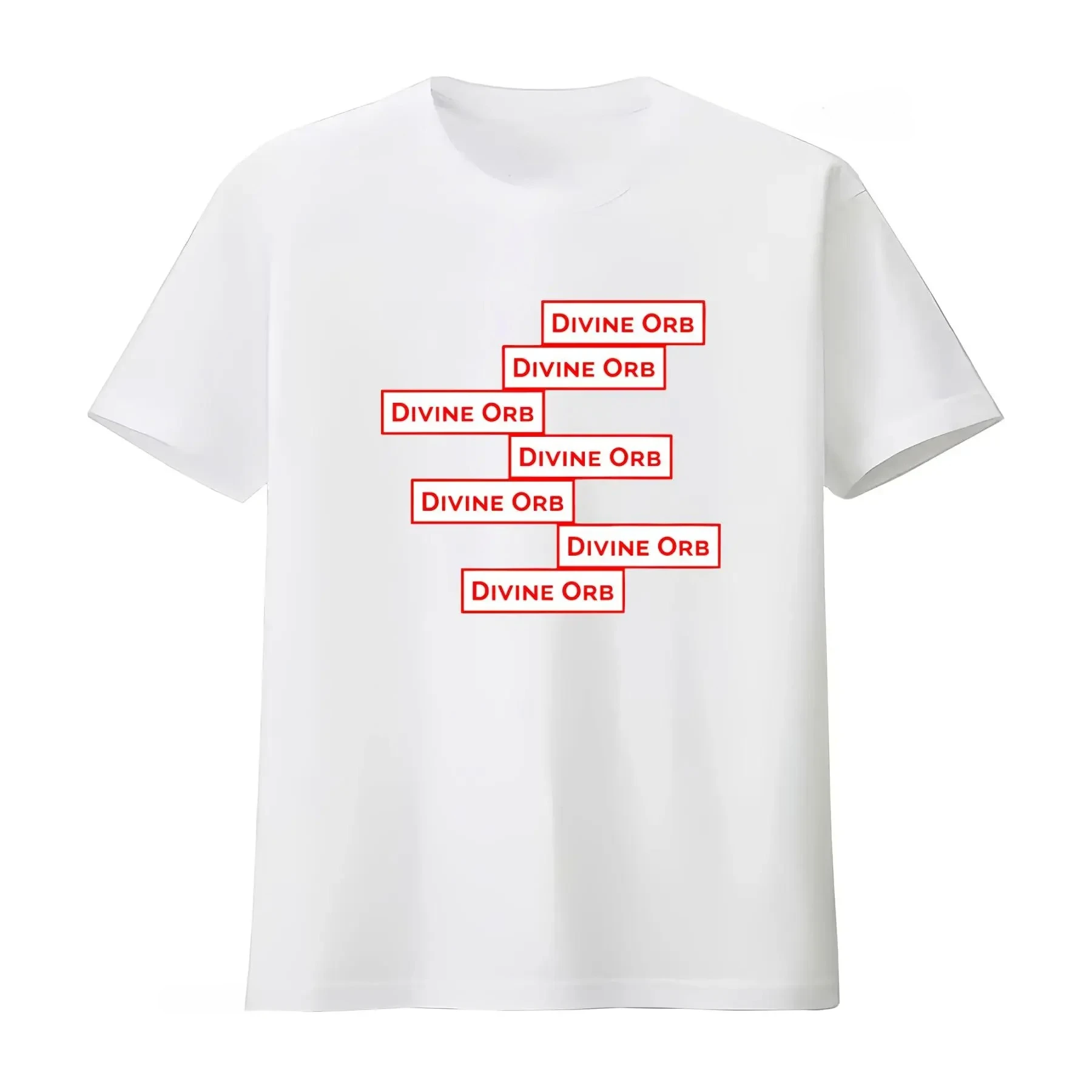 Divine Orbs Path Of Exile Inspired Fashionable T Shirt for Men and Women vintage Washed designer clothes Stylish Casual homme
