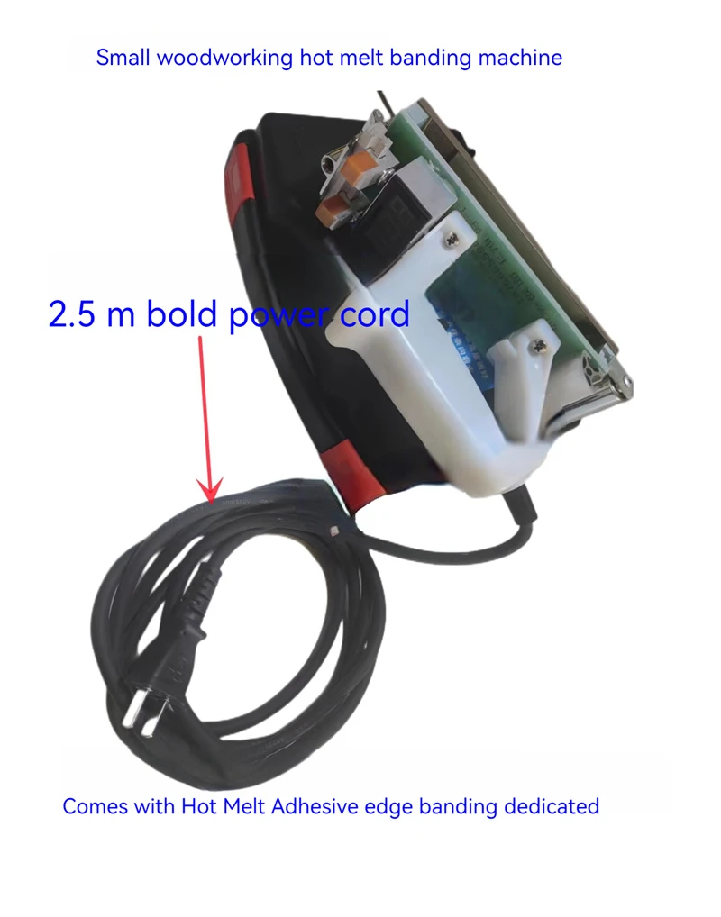 Woodworking Portable Edge Banding Machine Constant Temperature Wood PVC Manual Edge Bander For Self-adhesive Edge Banding