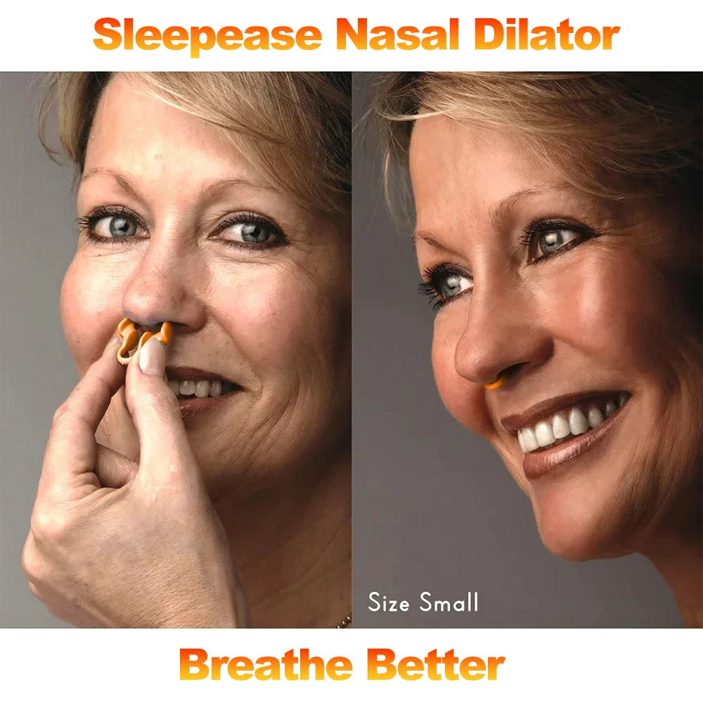 Anti Snore Nasal Dilator Stop Snoring Silicone Nose Clip Sport Easy Breath Nasal Clip Stop Snoring Aid Device Improve Sleeping