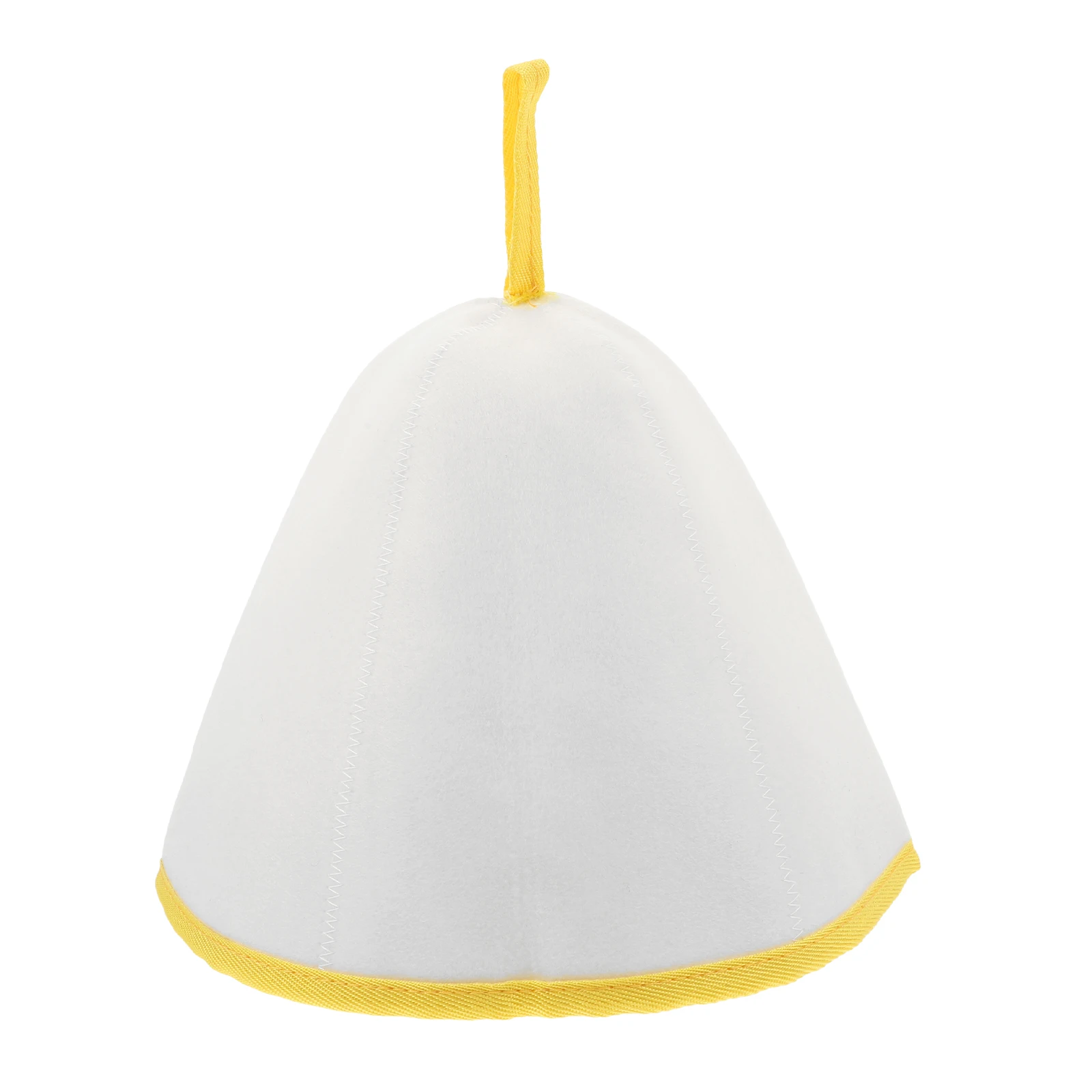 

Dry Hair Cap Felt Sauna Hats Bath Accessories for Men Embroidered Headwear Bathing Room Heated Japanese Shower
