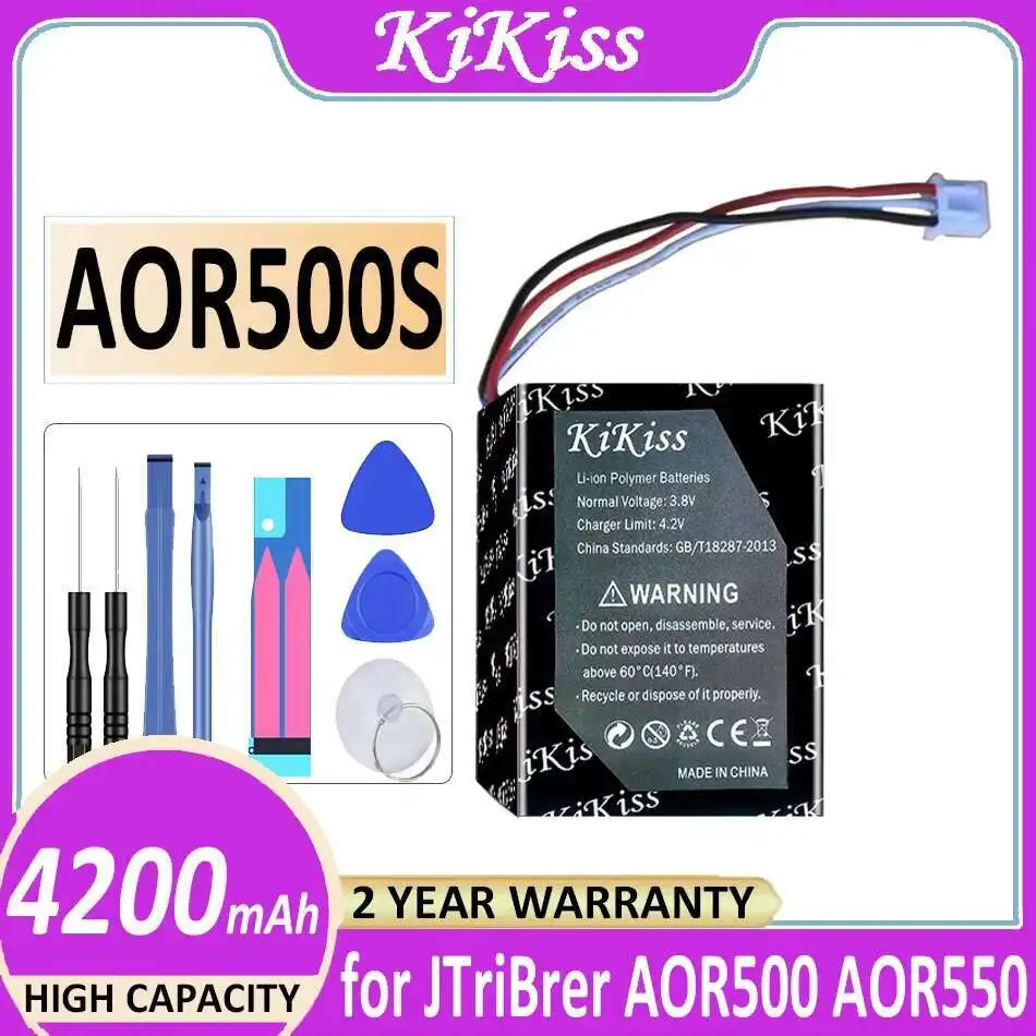 

Fiber Optic Test Equipment Battery Long-Lasting Performance Premium Replacement For Jtribrer AOR500 AOR550 Otdr 4200Mah AOR500S