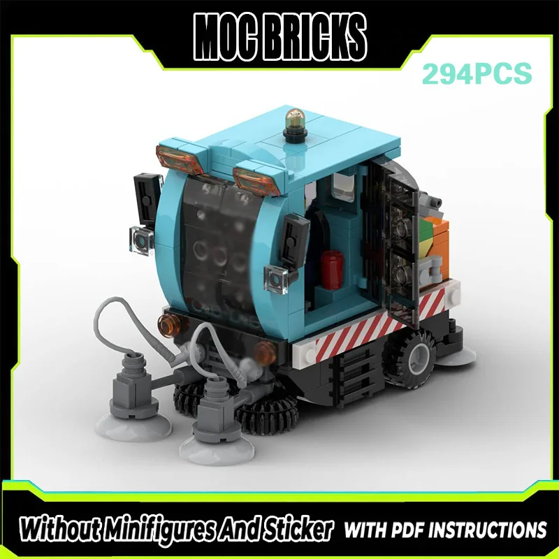 

Конструктор MOC: Модель городского санитарного автомобиля. Модульные технологичные блоки. Подарки. Набор для сборки. Детские игрушки.