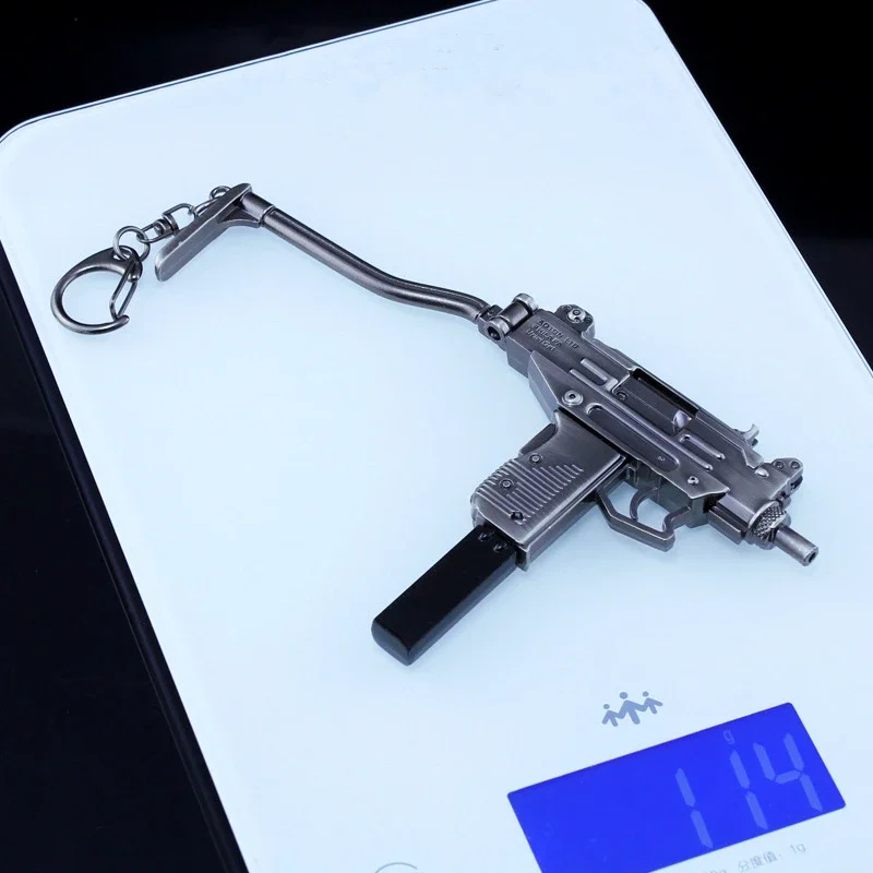 MERCEDES I-Pistolet mitraillette en métal, modèle l\'inventaire, porte-clés, pendentif artisanal, cadeaux d\'anniversaire, haute qualité, nouveau,