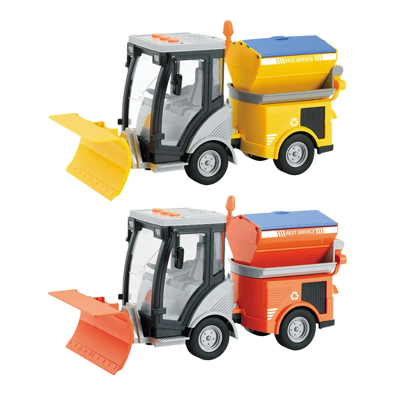 Children Simulation Road Sweeper 1/16 Scale Preschool Educational Toys Street