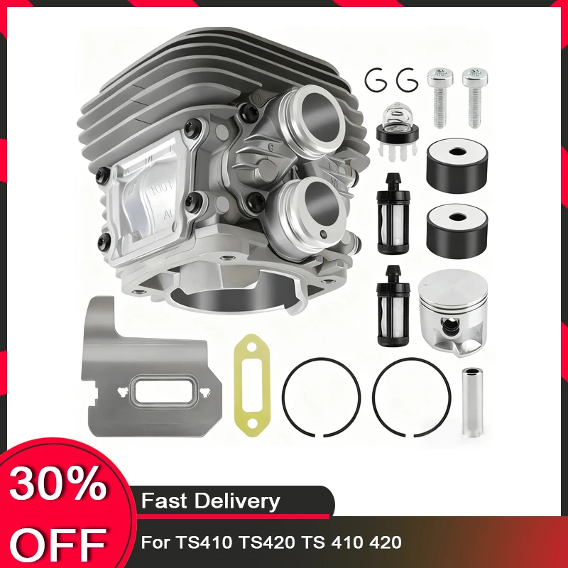 

50mm Cylinder Piston Gaskets Kit For TS410 TS420 TS 410 420 Cut-Off Saw