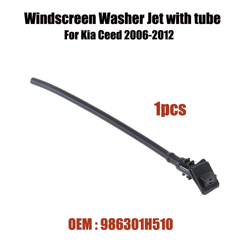 W/Tube Windscreen Washer Jet 986301H510 ABS Plastic Washer Nozzle Fits For Kia Ceed 2006-2012 Hot Sales High Quality