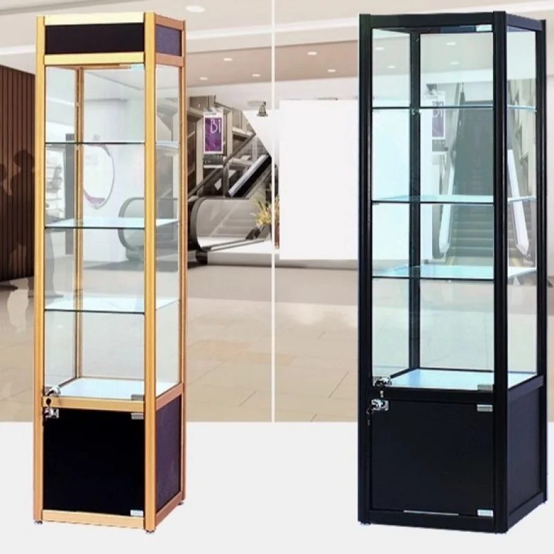 Vitrine de vitrine personnalisée, étagère d'armoire avec boîte à lumière LED, affichage pour magasin de modèle de jouet, offre spéciale