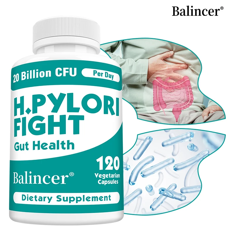 

H. Pylori Defense Probiotics 20 Billion CFU Lactobacillus Reuteri, Digestive Gut Balance, Oral & Immune Support, Non-GMO Vegan