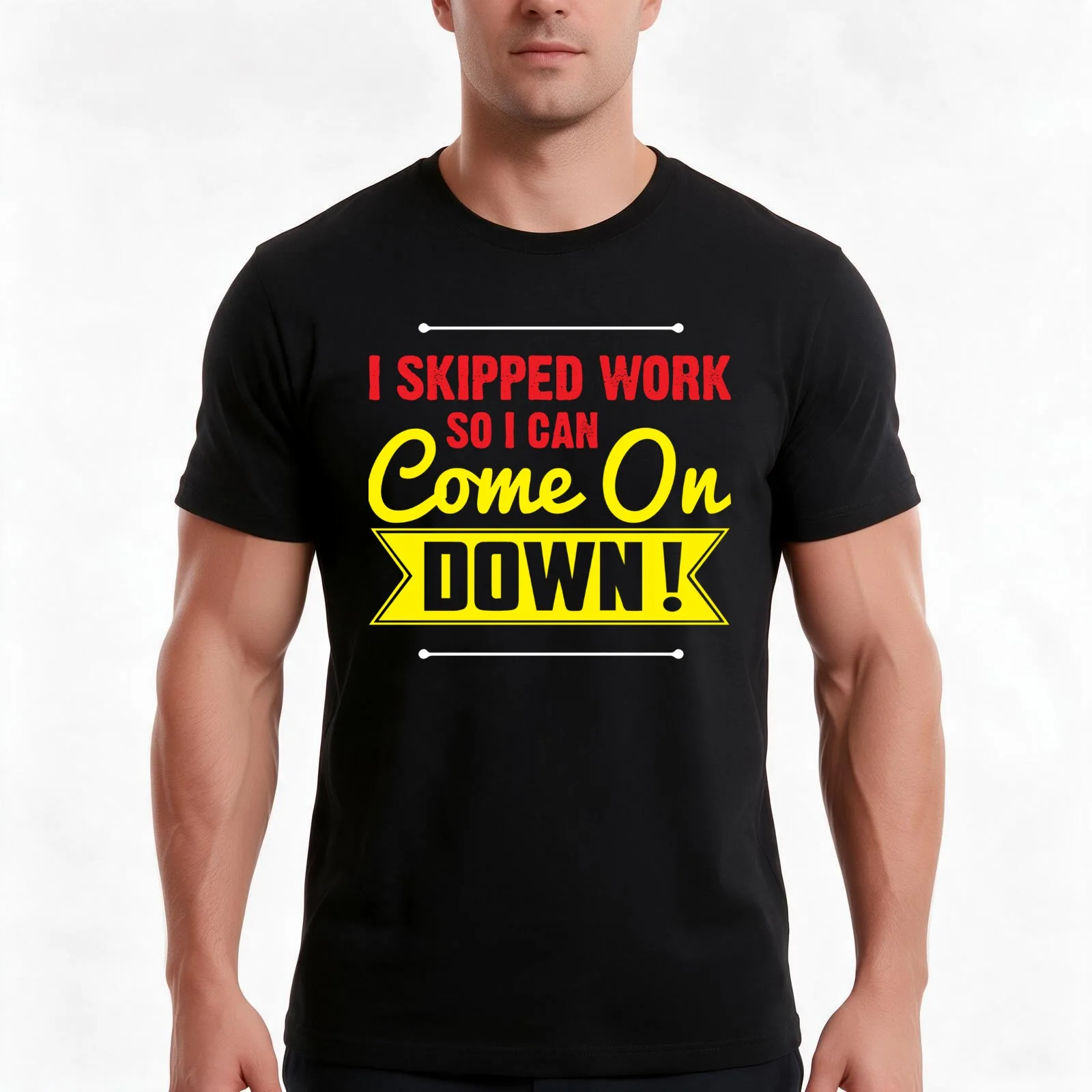 I Skipped Work So I Can Come on Game Show Contestant Gift T-Shirt, Summer Casual Cotton Tee, Oversized Streetwear Tops