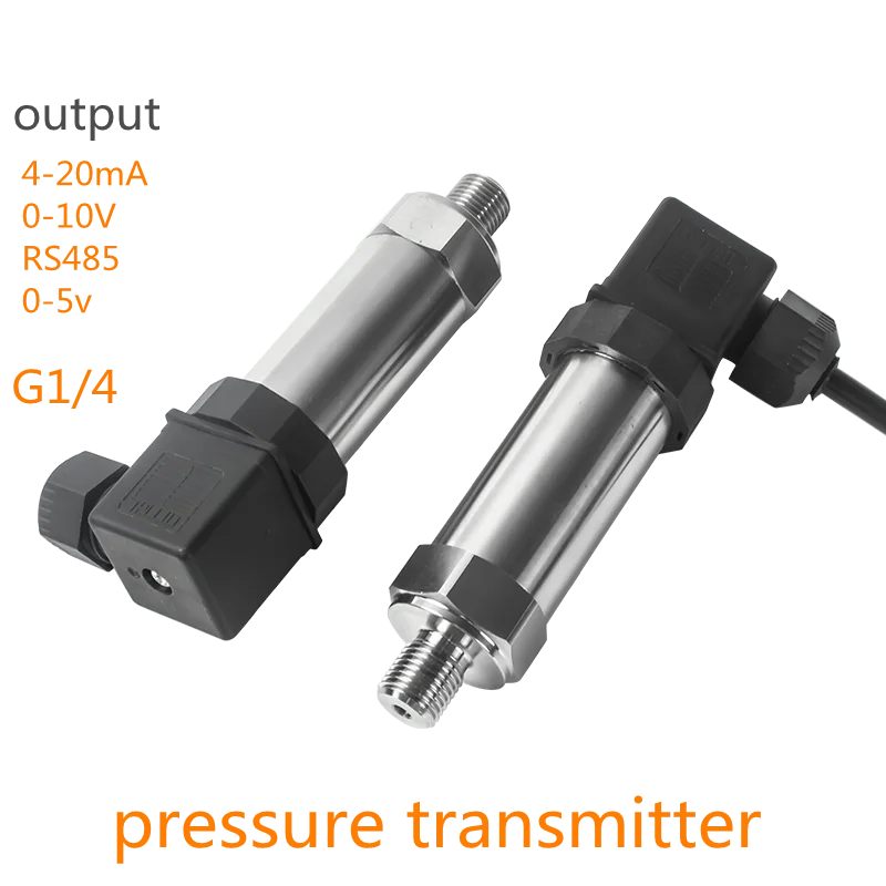 Pressure Transmitter 4-20mA 0-10V Pressure Transducer RS485 0-60Mpa 0-10bar 0-1000mbar Smart Pressure Transmitter