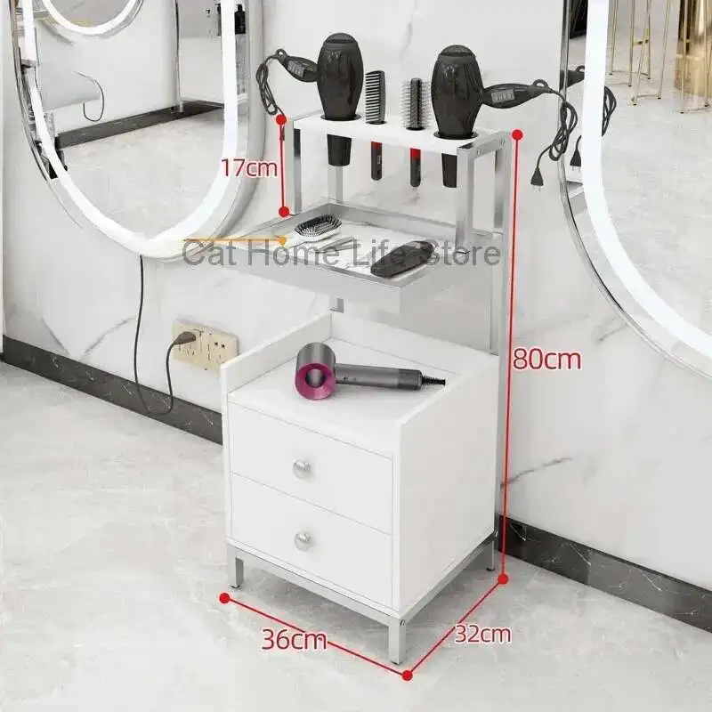 

Trolley Foldable Loading Hair Tools for Salon Container Rolling Utility Furniture Beauty Esthetician Cart Cosmetic Wheels Luxury