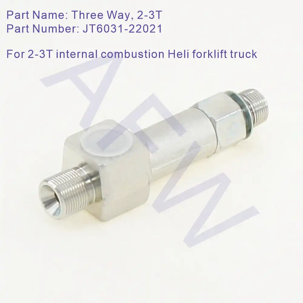 

JT6031-22021,Three Way （speed limiting valve),For 2-3T internal combustion Heli forklift truck