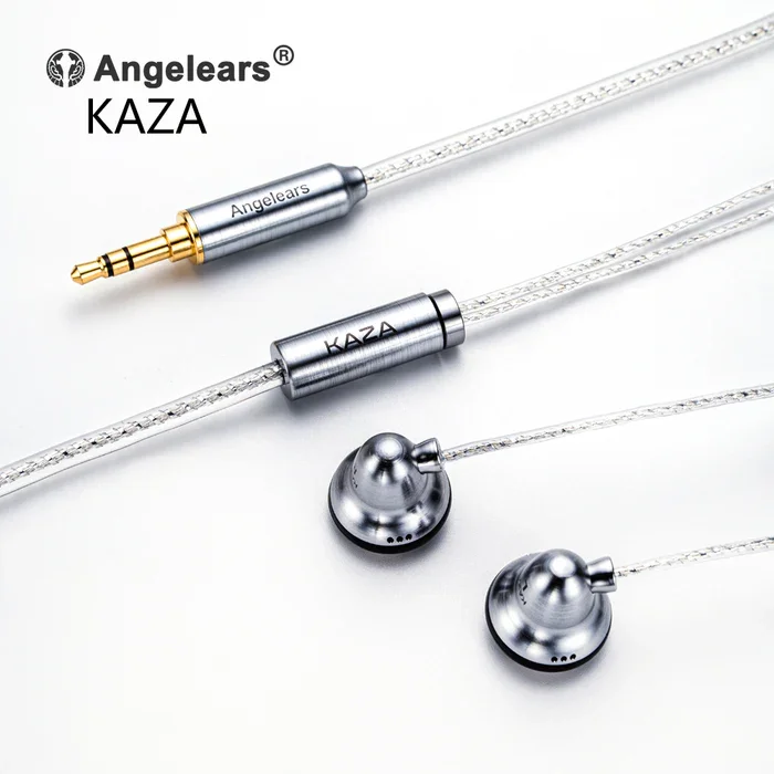 Angelears-KAZA 15mm Dynamic Driver Flat In-ear Earphones High-Quality Sound Comfortable Wearing Wired earbuds