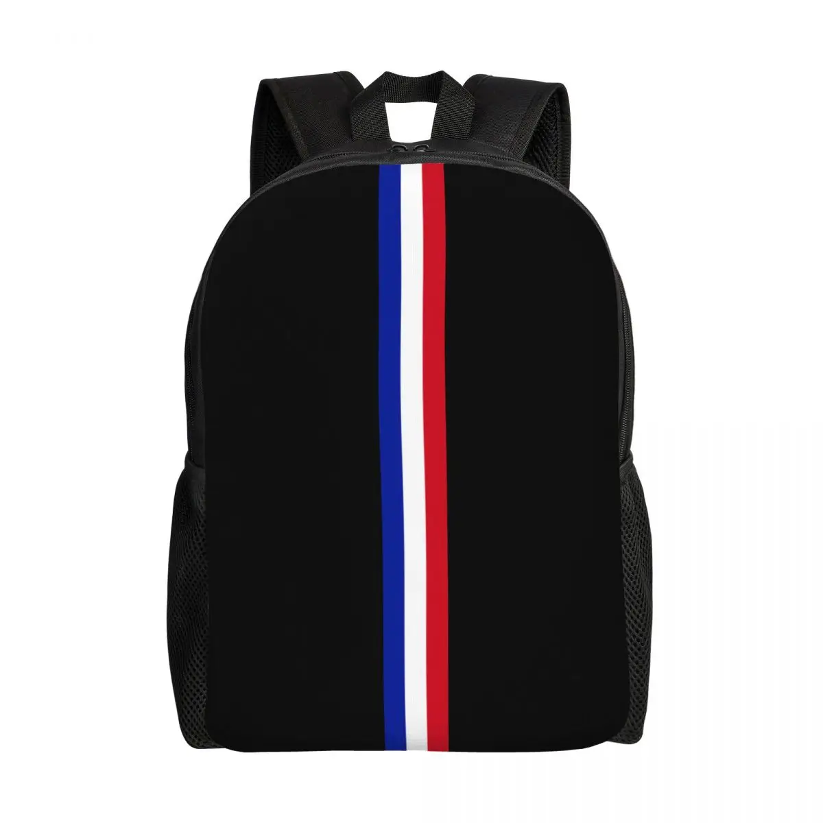 

Custom France Flag Backpacks for Girls Boys French Proud School College Travel Bags Men Women Bookbag Fits 15 Inch Laptop