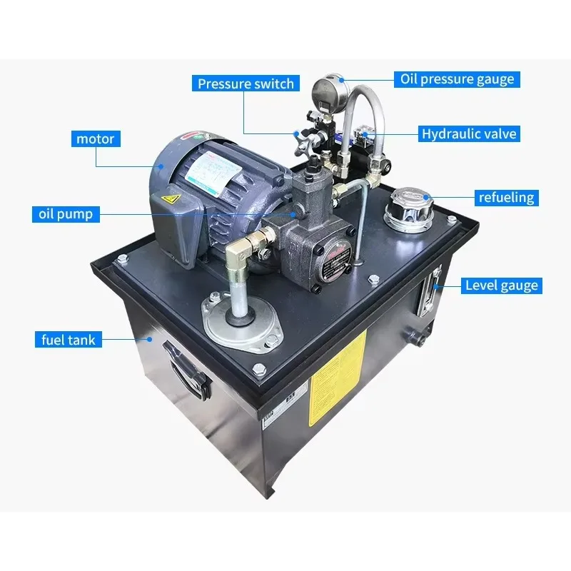 نظام المحطة الهيدروليكية تجميع محطة الزيت مضخة الزيت أداة آلة محطة الضخ المصغرة الصغيرة