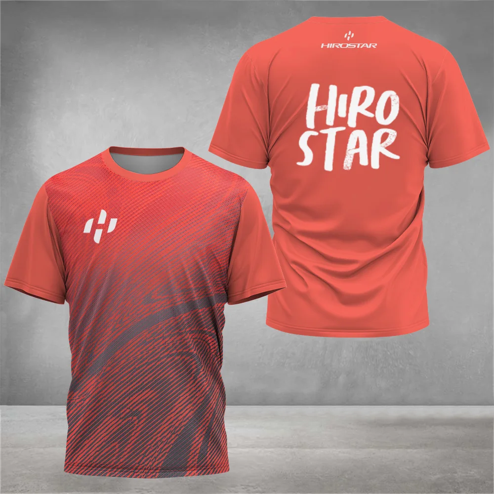 Summer Fashion Tennis T Shirt Neutral Outdoor Sports Tops Badminton Quick Dry Team Clothing Casual Men's Street Short Sleeve top