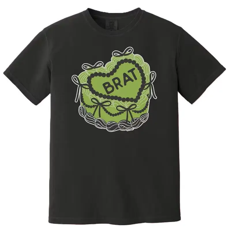 Cute Brat Green Cake T-Shirt, Charli XCX, So Julia T-shirt