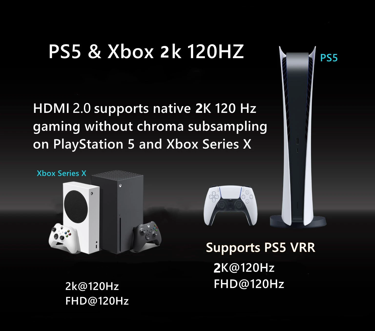 FYHXele 32-Zoll-Monitor 2K 165 Hz PC IPS-Panel QHD LED-Anzeige Desktop-Gaming-Computerbildschirm FreeSync G-Sync MPRT 1 ms 2560 * 1440 – Detail 8