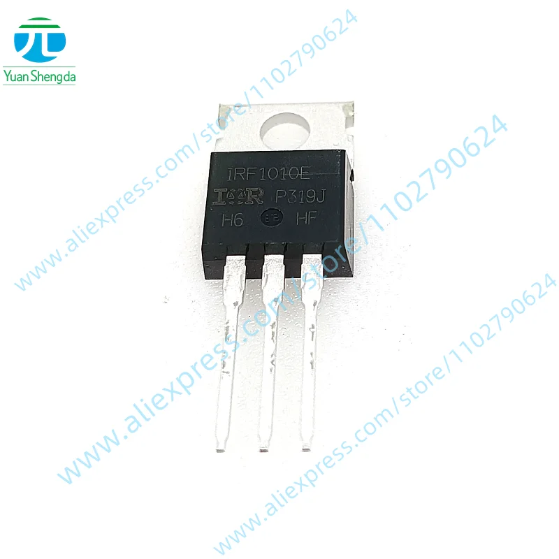 

5PCS New Original IRF1010EPBF N-MOSFET 60V/81A TO-220 IRF1010E