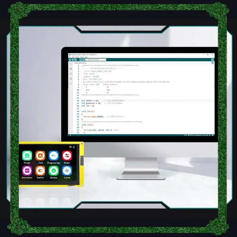 Entrega en 24 horas ESP32-S3 5 pulgadas IPS 800X480 RGB LCD módulo de pantalla TFT HMI 8M PSRAM 16M Flash WIFI BT pantalla inteligente MCU