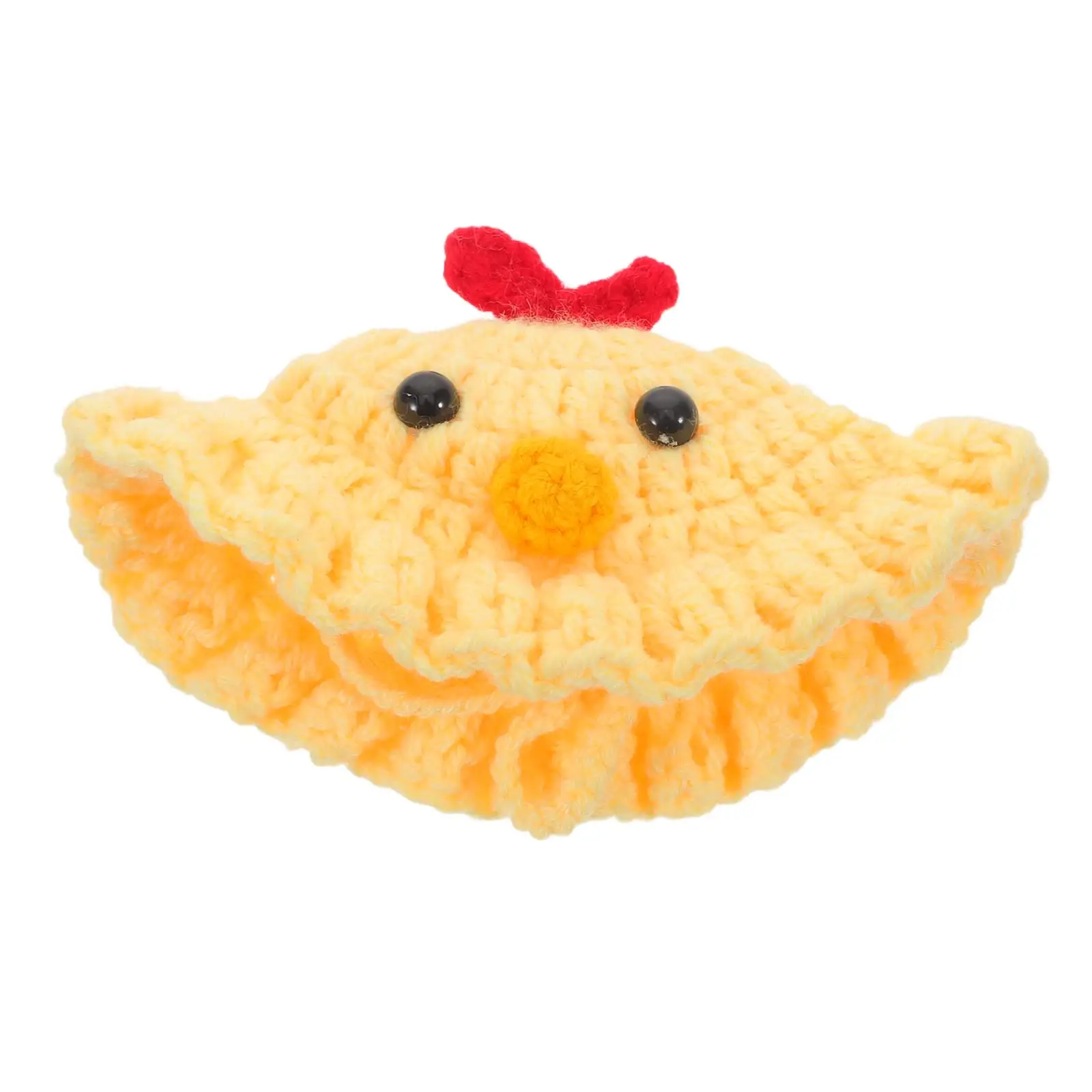 Mini Pet Party Hat Knitted Easter Costume for Bunny Hamster Guinea Pig Reptile Snake Chameleon Bearded Dragon Small Animal