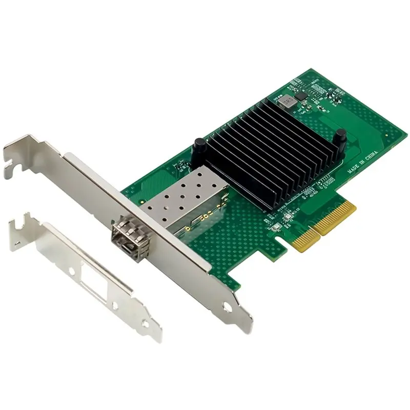 [NEW!】 10Gb SFP+ PCI-E X4 Network Card X520-DA1 JL82599EN Supports PXE And UEFI For WIN10/11 Linux Desktop PC
