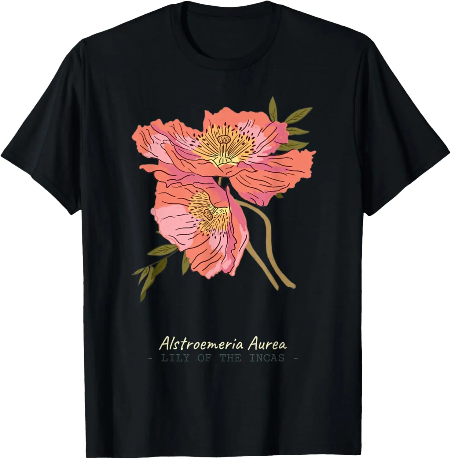 

Lily Of The Incas Flower Botany Gardening Gifts T-Shirt