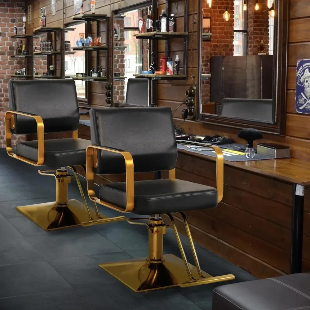 

# l Artists Furniture for Beauty Salon Chair for Hair Stylist Hydraulic Pump Salon Chair 360 Degree Rotating Barber Chair