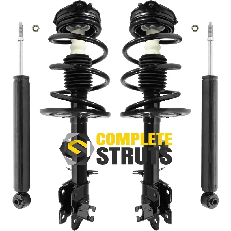 

COMPLETESTRUTS - Front Complete Strut Assemblies with Coil Springs and Rear Shock Absorbers Replacement for 2009-2014 Mur