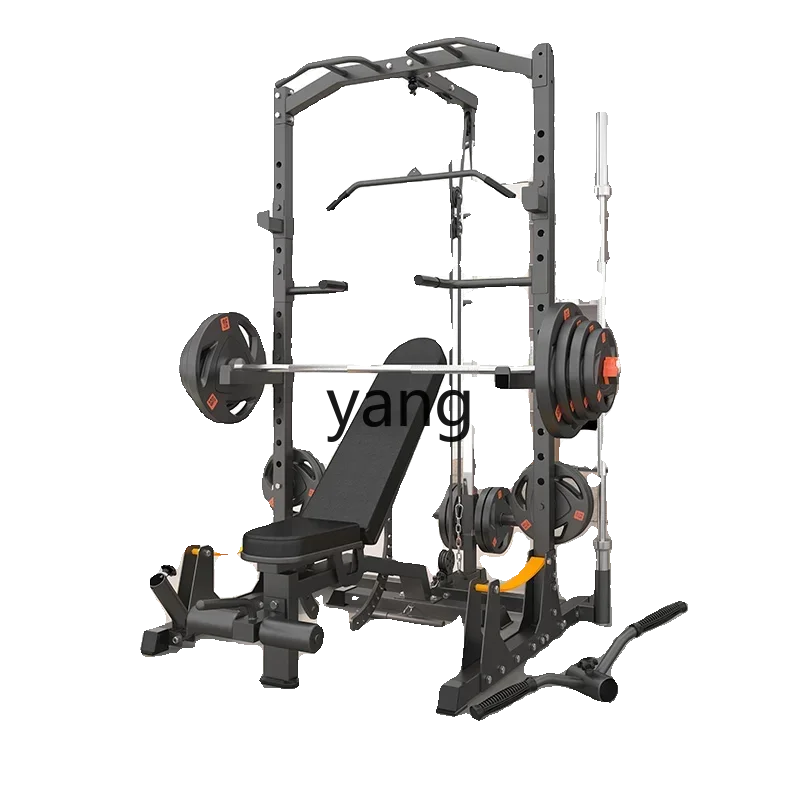 LT Squat Bench Press Lat Pulldown Rack Home Gym Multi-Functional High Pull Down Comprehensive Training Equipment