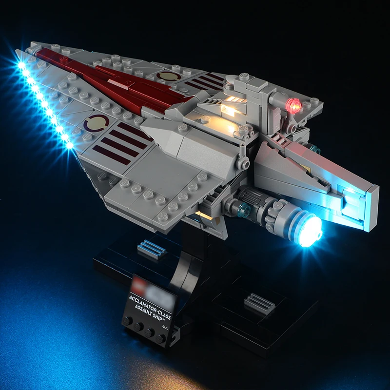 DIY LED Light Kit For LEGO 75404 Assault Ships (Only LED Light,Without Blocks Model)
