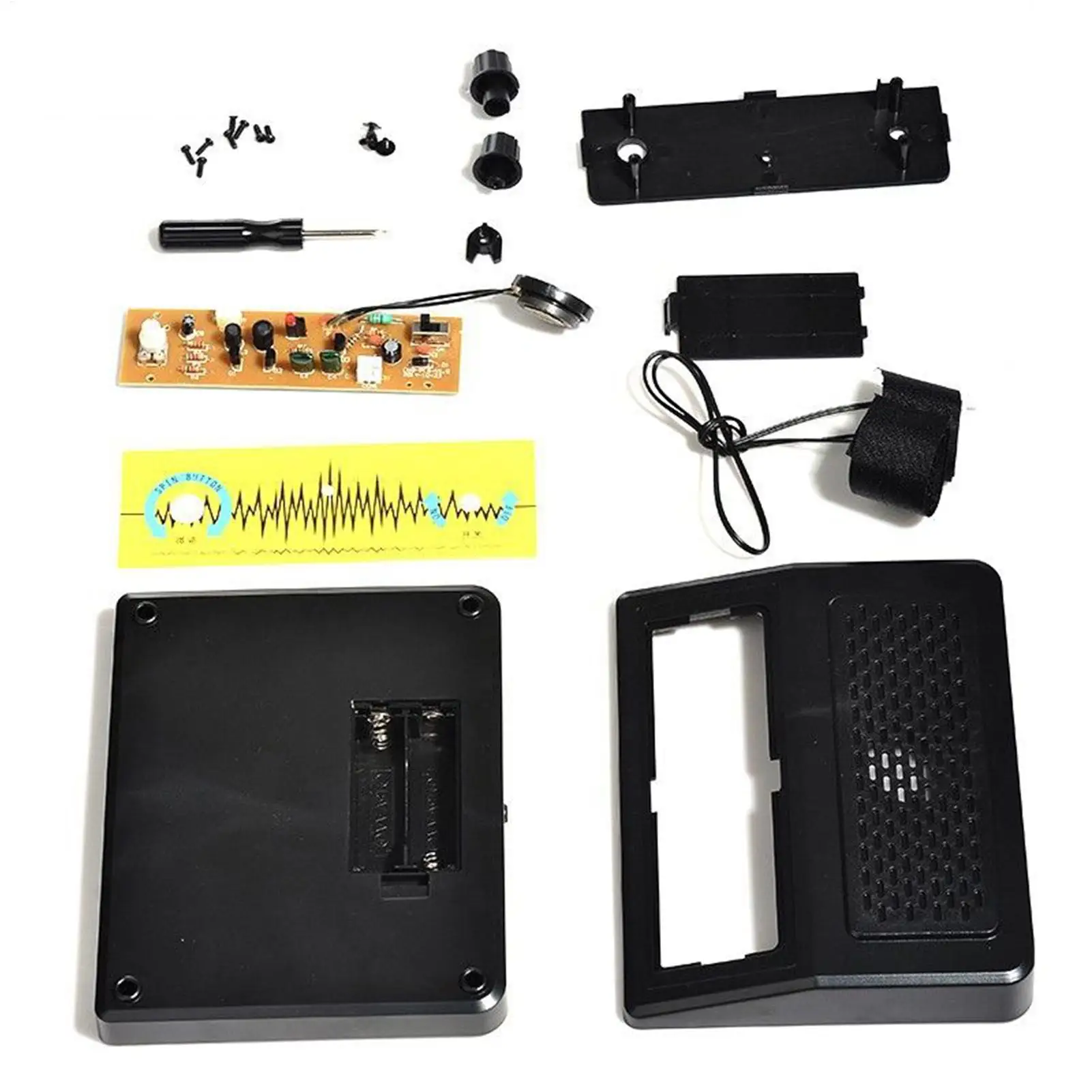 Testeur de mensonge Machine bricolage outil d'apprentissage scientifique testeur de mensonge à domicile Test pour maison sous-sol plage fête enfants garçons fille enfant