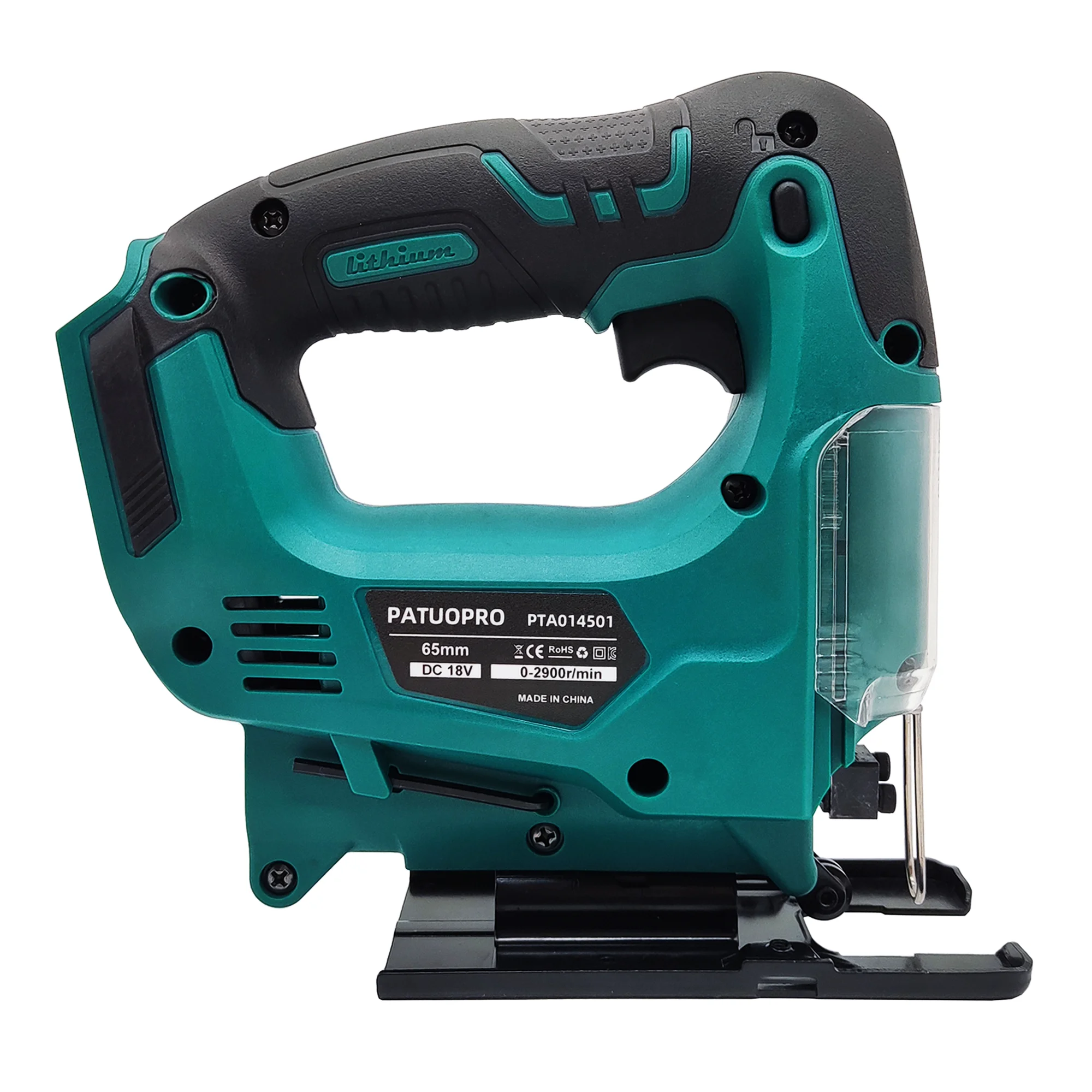 Cordless Electric Jig Saw Portable Jigsaw Multi-Function Woodworking Tools fit Makita 18V Battery(No Battery)