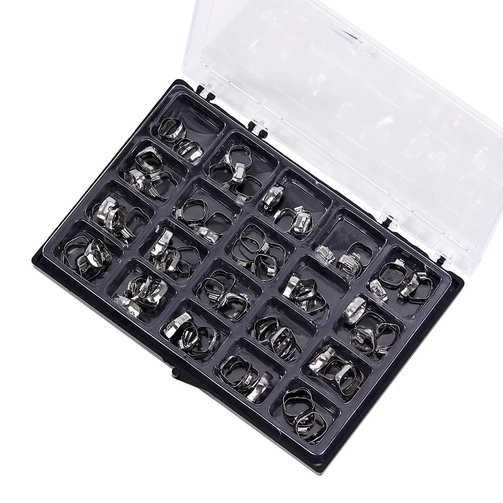 80 Stück/Box AZDENT Zahnspangen mit Bukkalröhrchen für 1. Molaren U2/L1 Roth/MBT 0.022 Größe 16 # -35 # – Detail 8
