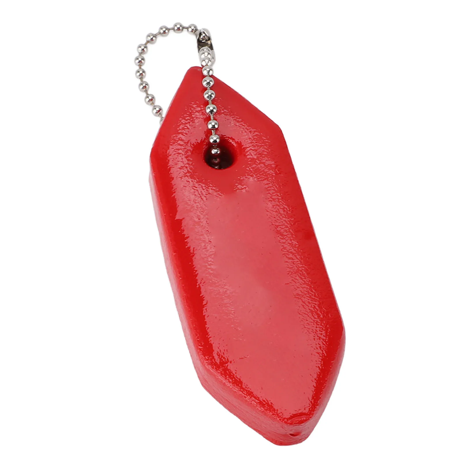 Key Rings Pendant Lightweight Red Floating Keychain Strong Buoyancy Vibrant Color NBR for Boating Surfing Outdoor Sports