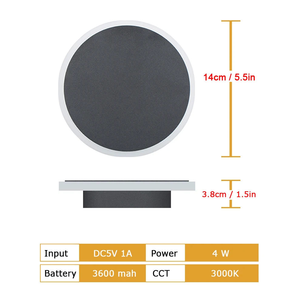 Imagem -06 - Led Lâmpada de Parede com Interruptor de Toque Casa Luz Decorativa Quarto Cabeceira Atmosfera Corredor Escadas Luminária