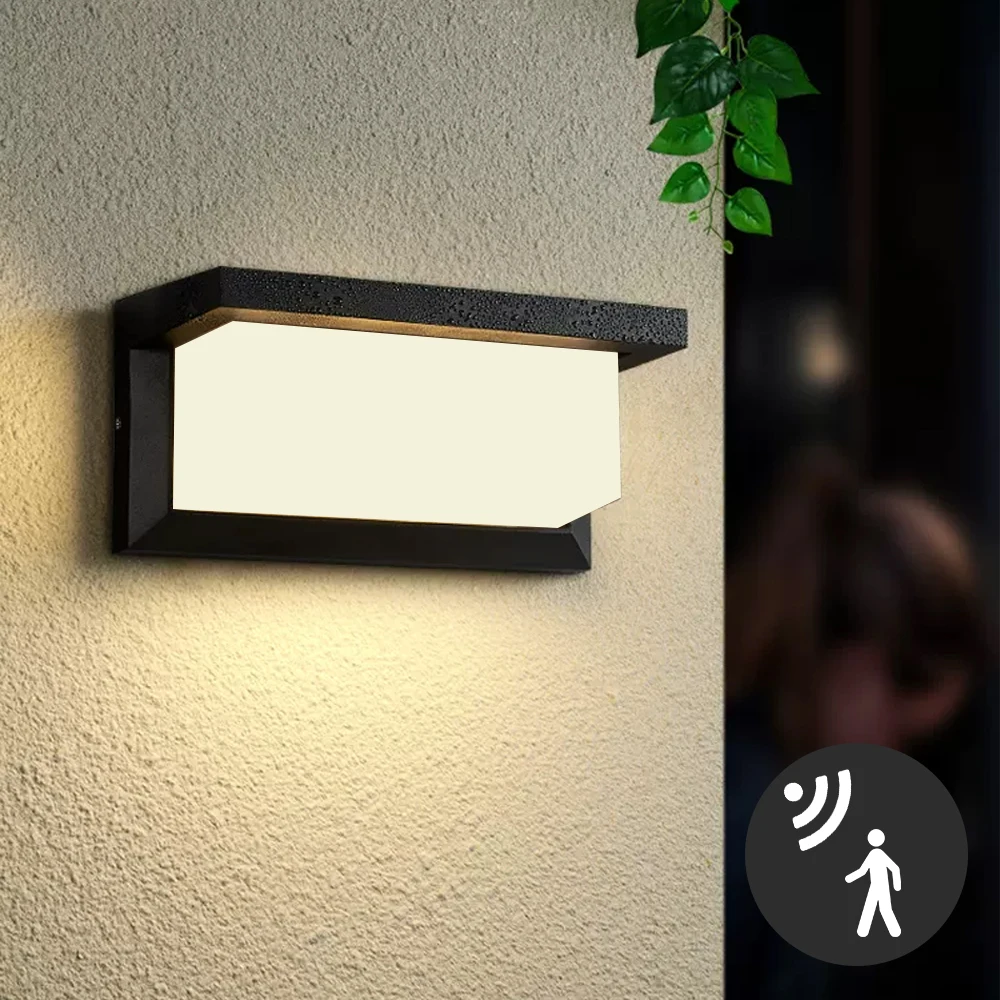 

Led Outdoor Wall Light Waterproof IP65 Motion Sensor Led Outdoor Lighting Porch Lights Balcony Garden Lights 18W 30W AC85-265V