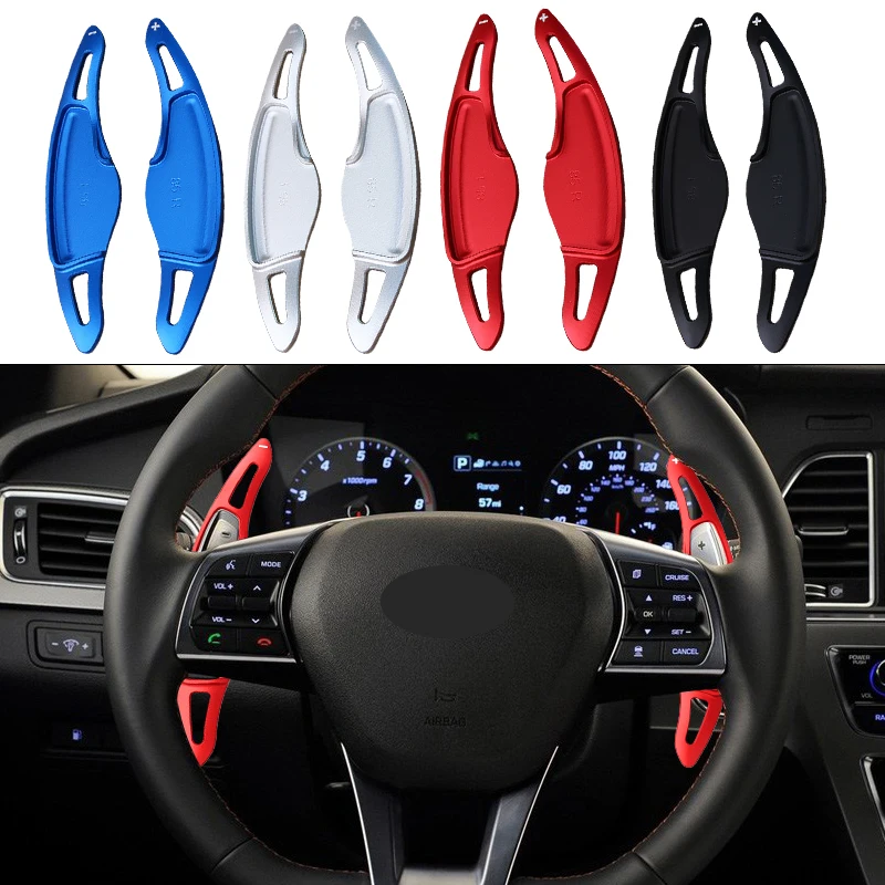

Aluminum Alloy Shift Paddle For Hyundai Sonata LF 2015-2018 Car Steering Wheel Shifter Paddles Extension Sticker