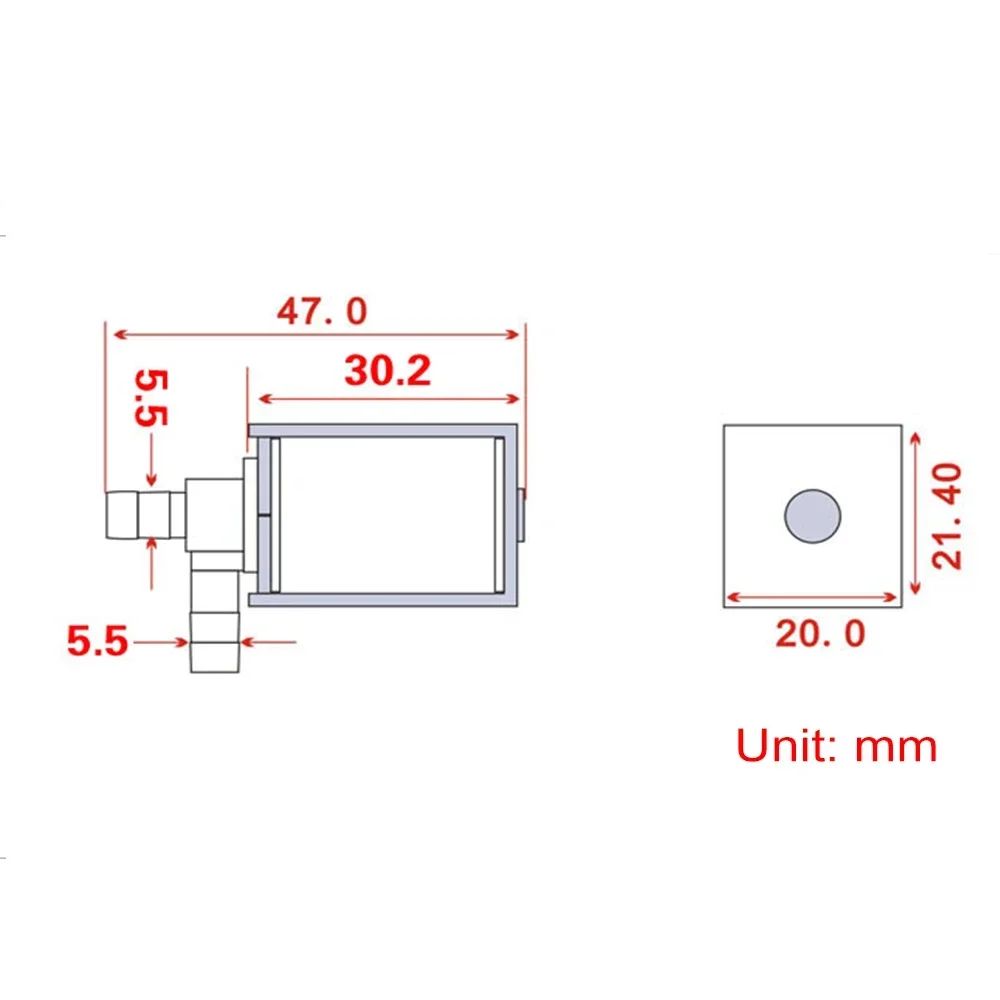 1PC DC 6V /12V /24V Mikro elektryczny zawór elektromagnetyczny N/C Normalnie zamknięty Mini zawór powietrza wodnego Miniaturowy zawór odpowietrzający Podlewanie ogrodu