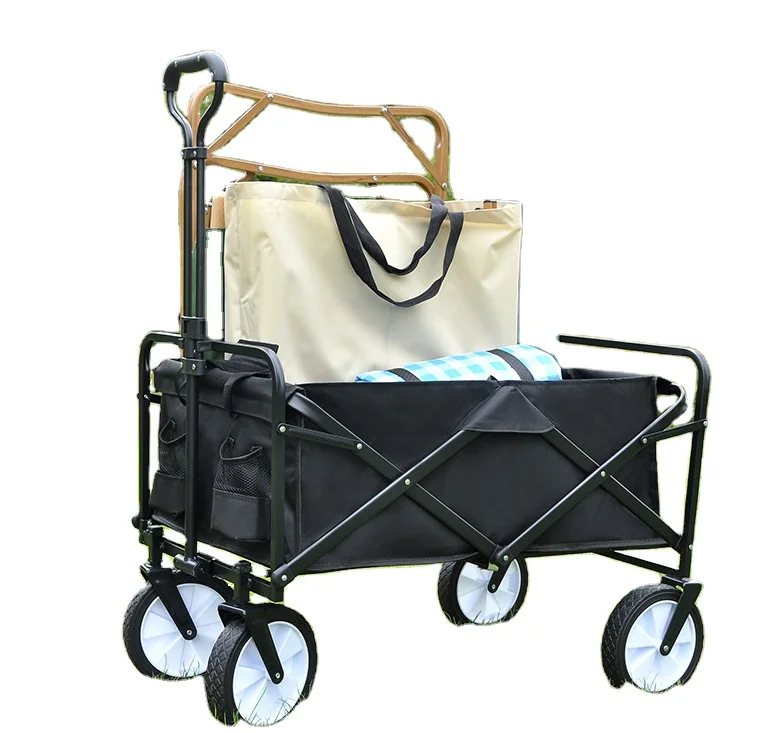 

2026 New Outdoor Camping Folding Multifunctional Outdoor Garden Car Folding Tool Cart, ATV Folding