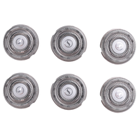 6PCS For Xiaomi Mijia S500C S500 S300 Electric Shaver Head Replace Shaver Net MJTXD01SKS Cutter Head Accessories-A77G