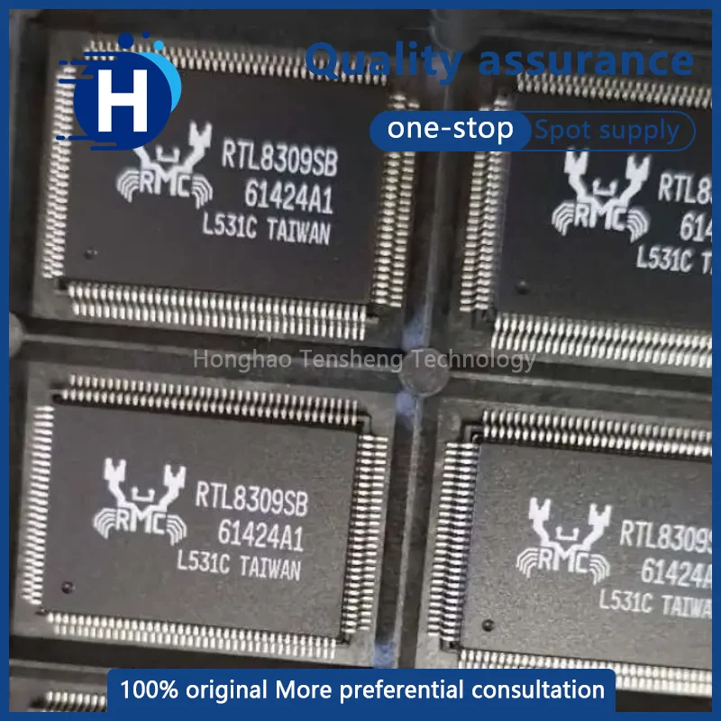 1 piece of high-quality RTL8309SB RTL8309SB-LF network chip in QFP-128 surface-mount packaging